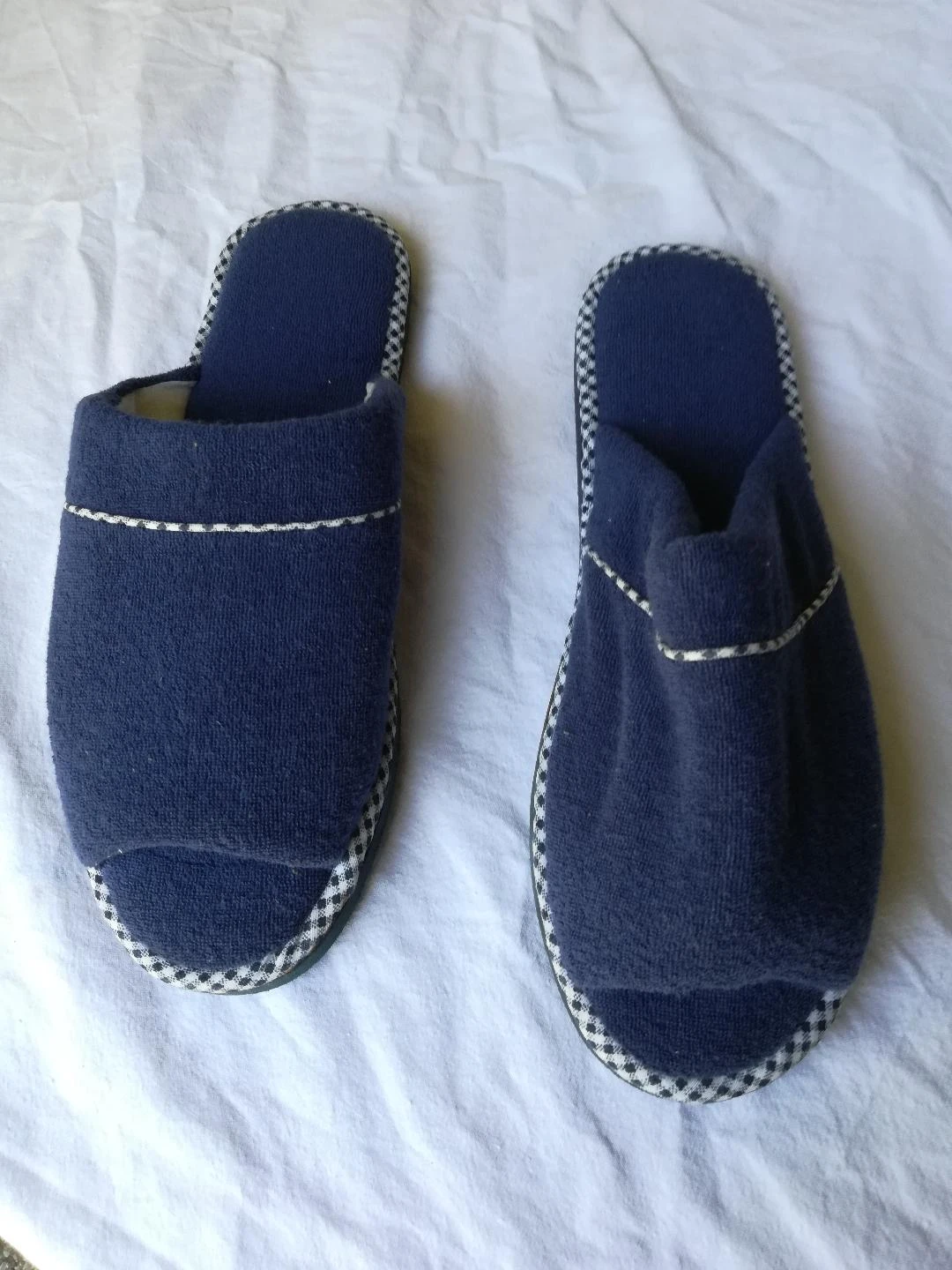 Pantufas-Mulas abertas na frente em esponja Marine tamanho 40- novas – photo 7